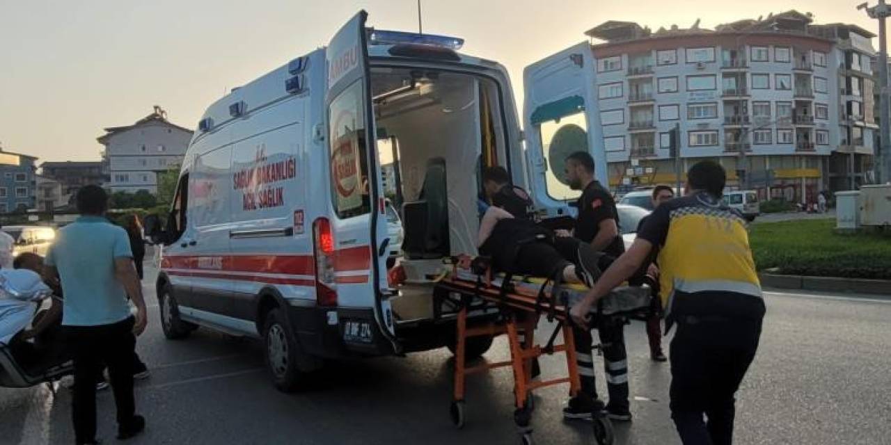 Gazipaşa’da Motosiklet Kazası: 1 Yaralı