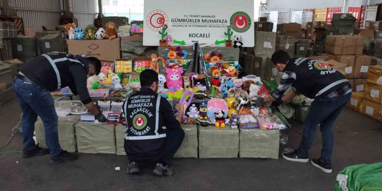Gümrük Muhafaza Ekipleri Mersin Ve Kocaeli’de Rekor Yakalamalara İmza Attı