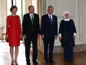 Belçika Kralı Philippe’den Cumhurbaşkanı Erdoğan Onuruna Öğle Yemeği