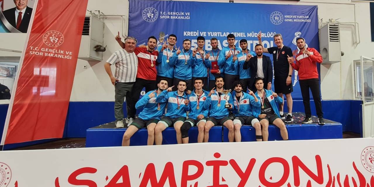 Gsb Muğla Yurtları Basketbolda Türkiye Şampiyonu