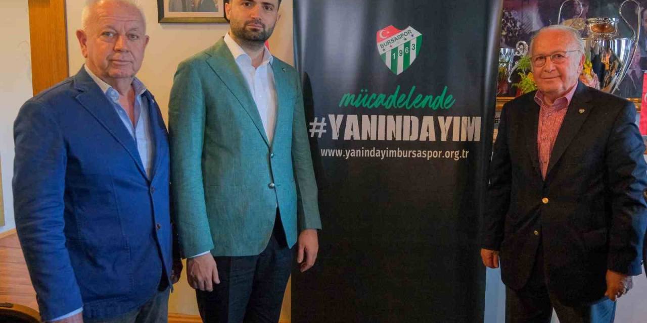 Bursaspor Kulübü’nde ‘Yanındayım’ Kampanyası Büyüyor