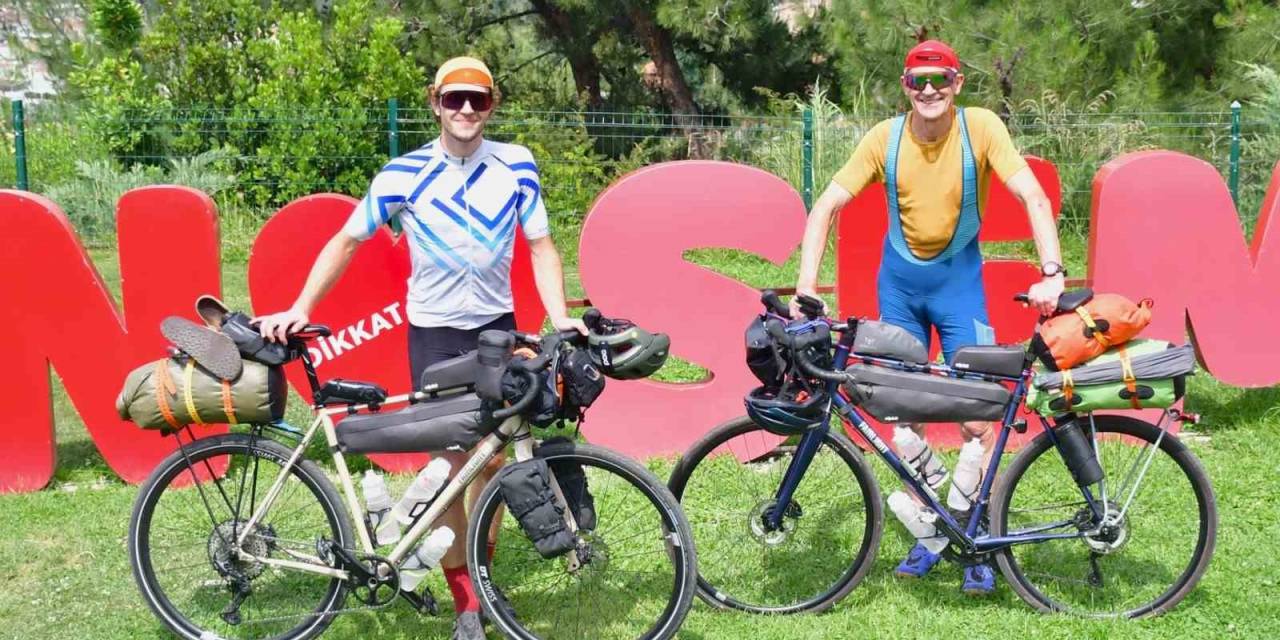 İngiliz Baba-oğul Depremzedelere Destek İçin Binlerce Kilometre Pedal Çeviriyor