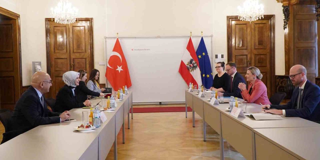 Bakan Göktaş, Avusturyalı Mevkidaşı Raab İle Görüştü