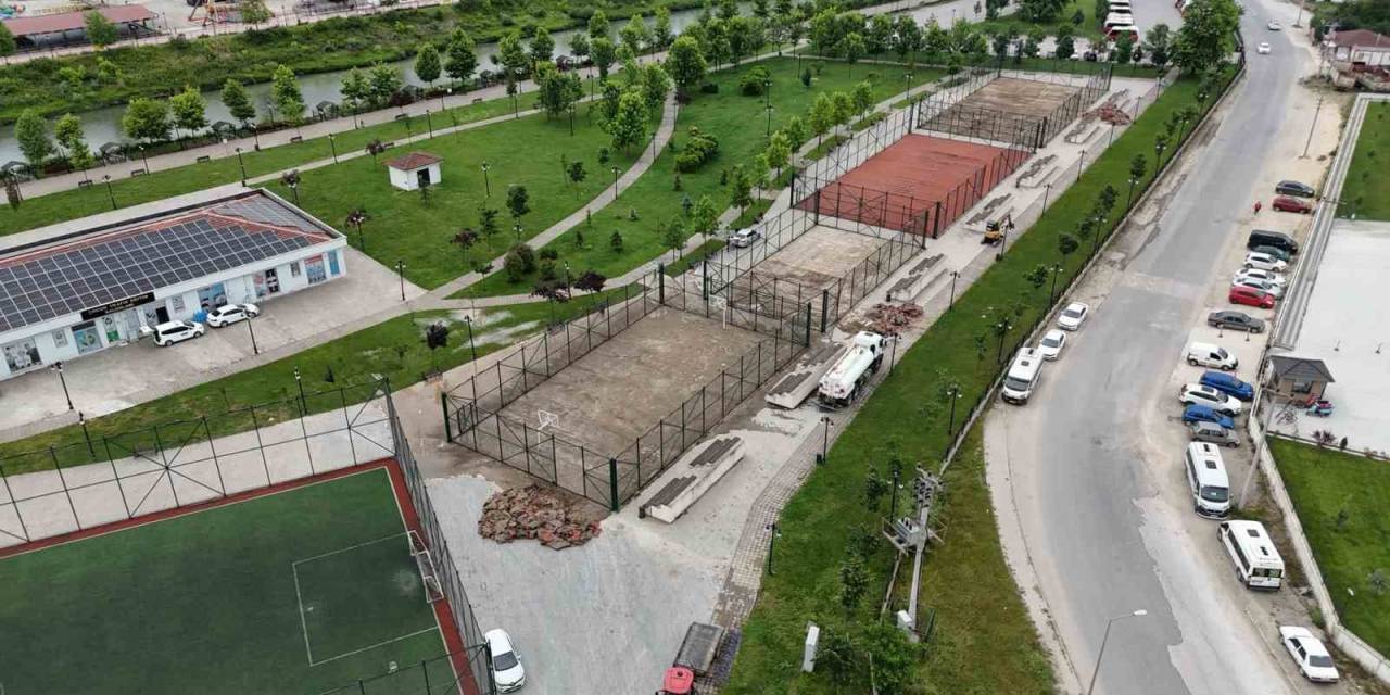 Melensu Park Sporun Merkezi Haline Geliyor