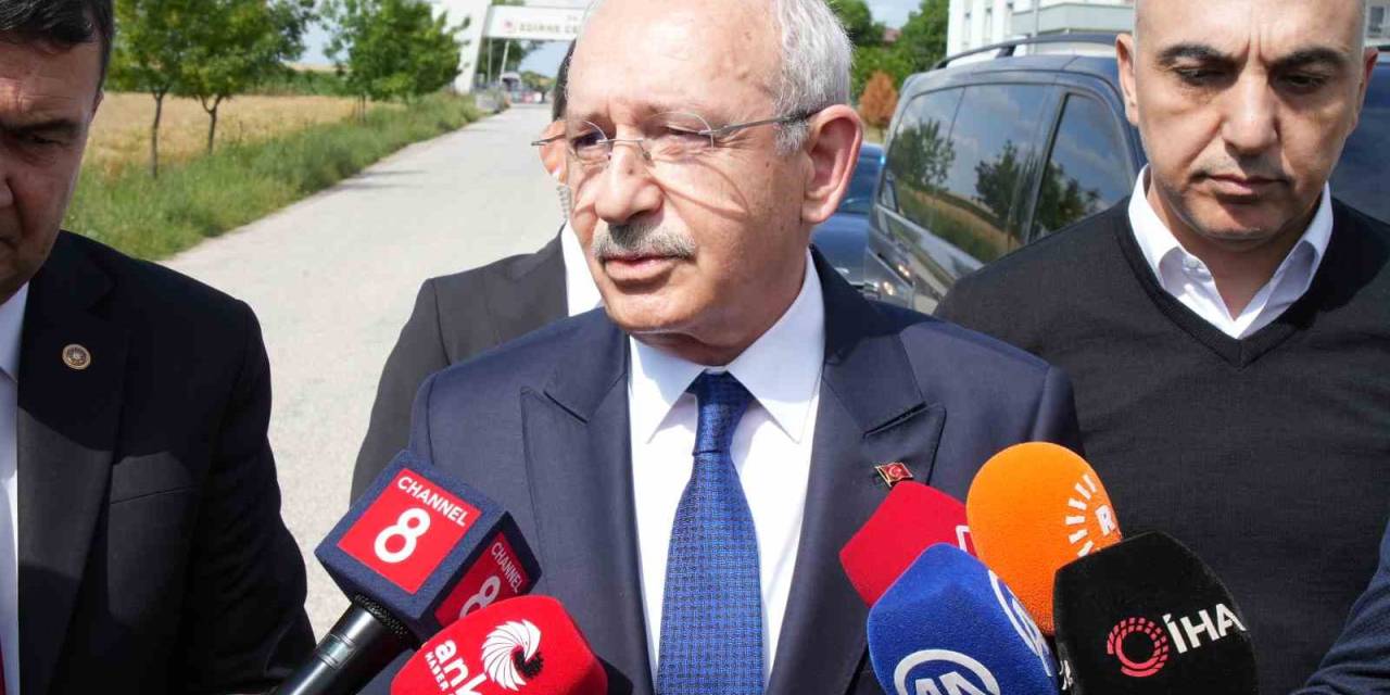Cezaevinde Selahattin Demirtaş’ı Ziyaret Eden Kılıçdaroğlu: “Demirtaş’ın İçerde Tutulmasını Asla Doğru Bulmuyorum”