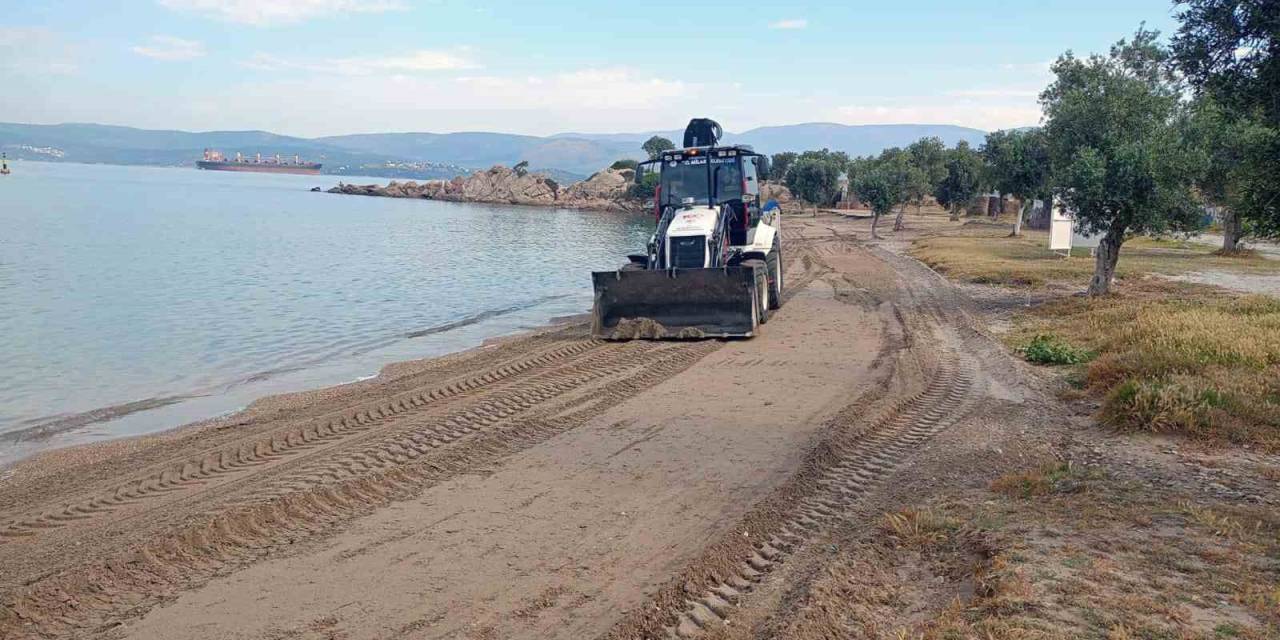 Milas Sahilleri Yaz Sezonuna Hazırlanıyor