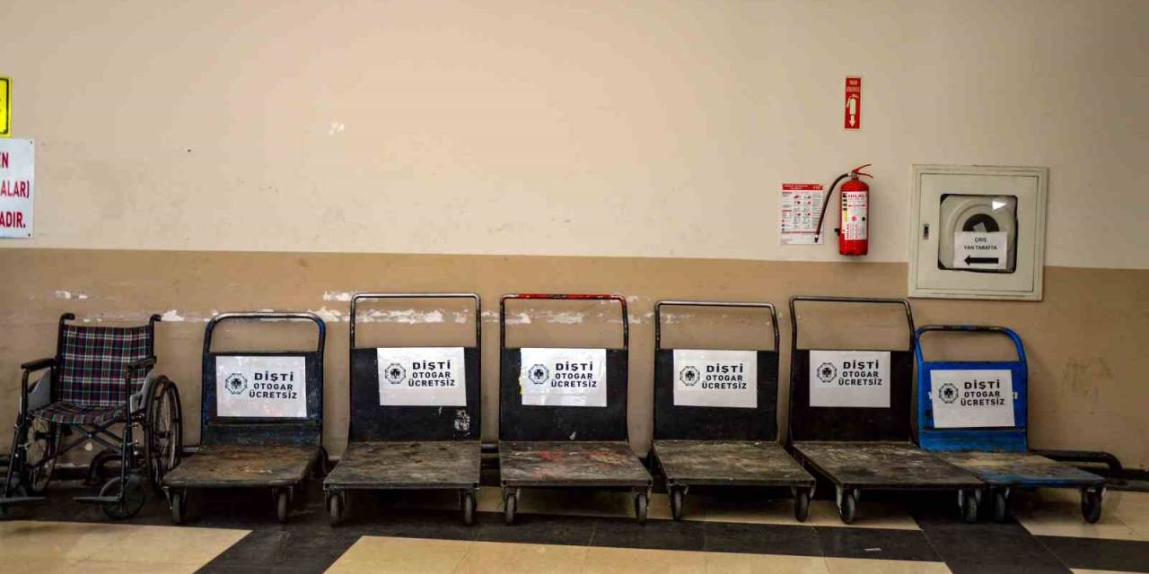 Diyarbakır Otogarındaki Tekerlekli Yük Taşıma Araçları Ücretsiz Kullanılacak
