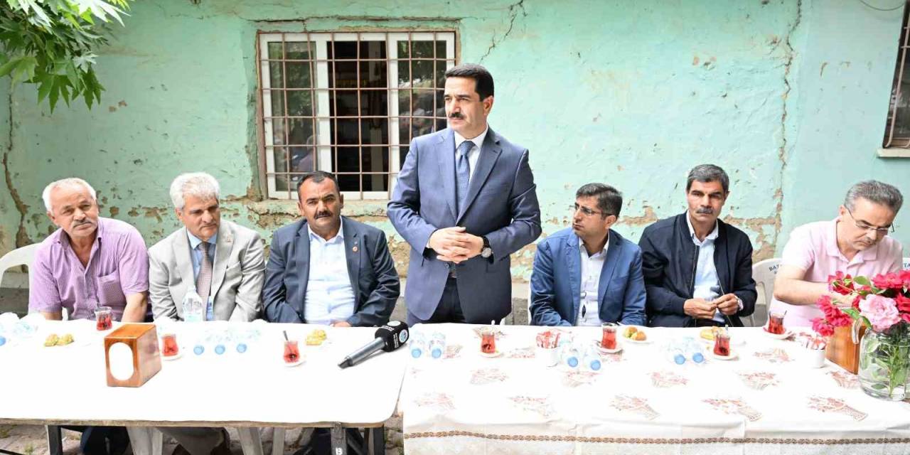 Taşkın, Hasırcılar Mahallesi Sakinleriyle Buluştu