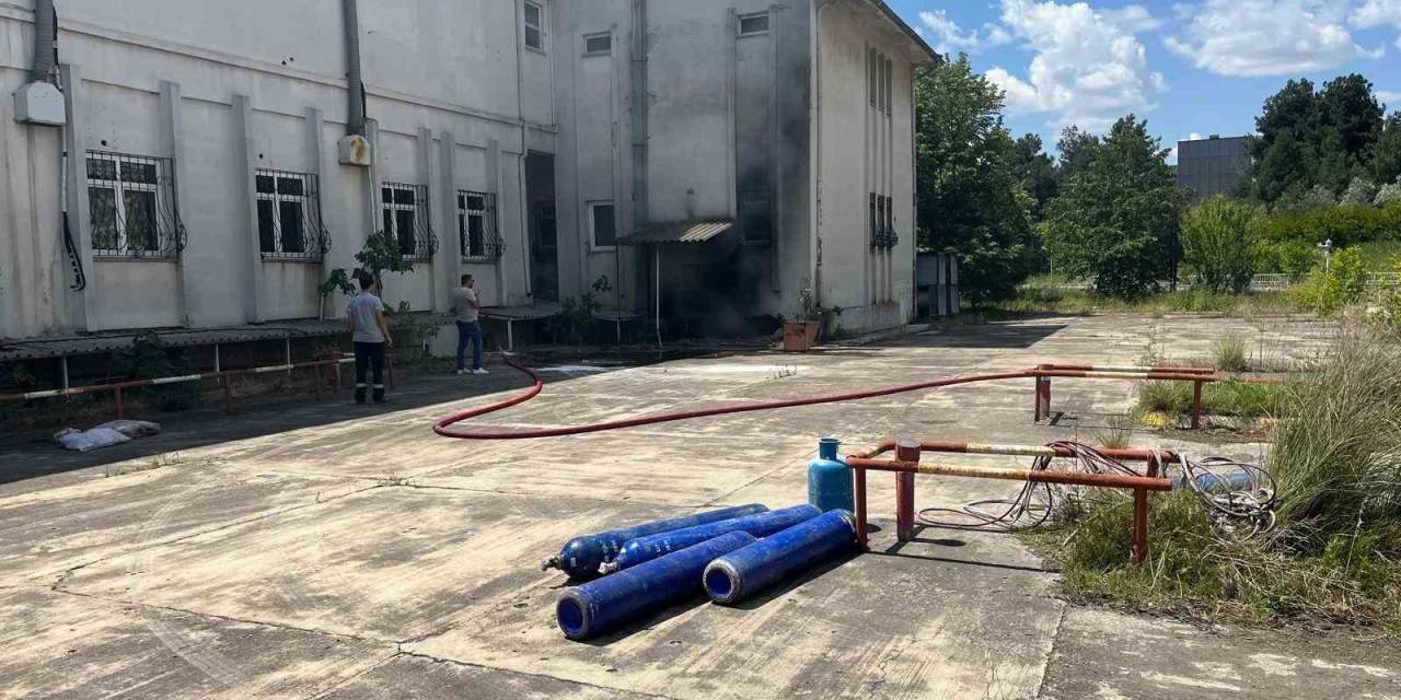 Lüleburgaz Eski Devlet Hastanesi’nde Patlama