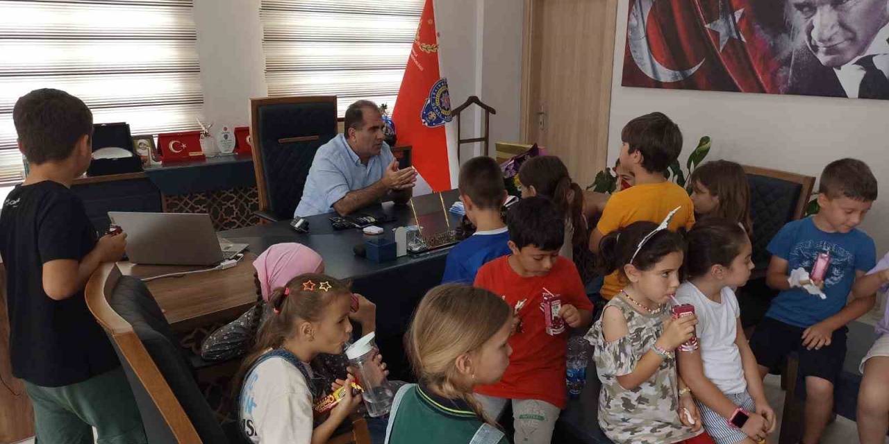 Emniyet Müdürü Kayhan, Minikleri Ağırladı