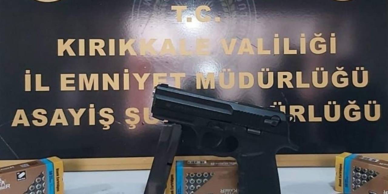 Kırıkkale Polisinden Sosyal Medyada Silahla Paylaşım Yapan Şahıslara Adli İşlem