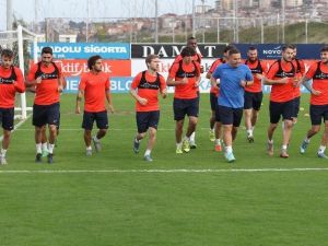 Trabzonspor 14 Eksikle Çalıştı