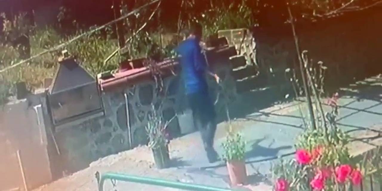 Sarıyer’de 15 Metre Uzunluğundaki Bahçe Hortumunu Çaldı