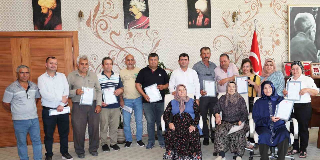 Aksu’da 15 Hak Sahibi Daha Tapusunu Aldı