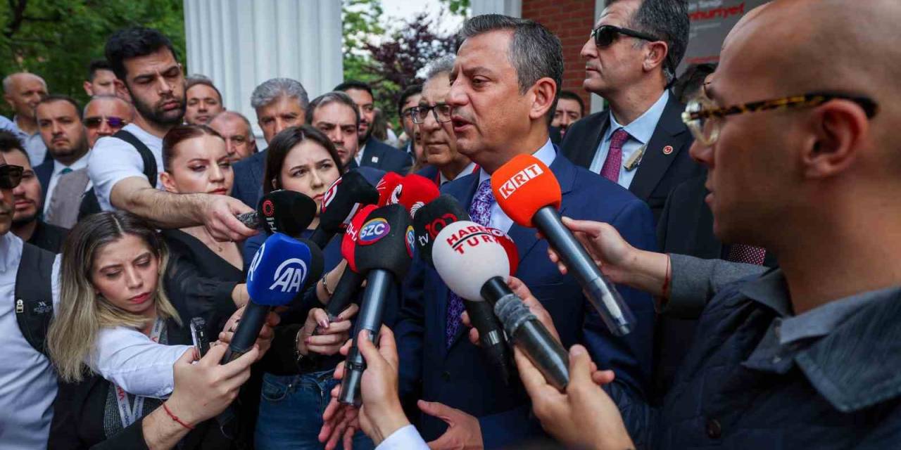 Chp Lideri Özel: "Mhp’nin İçerisindeki Bazı Odaklar, Chp İle Kavga Etmek İstiyorlar"