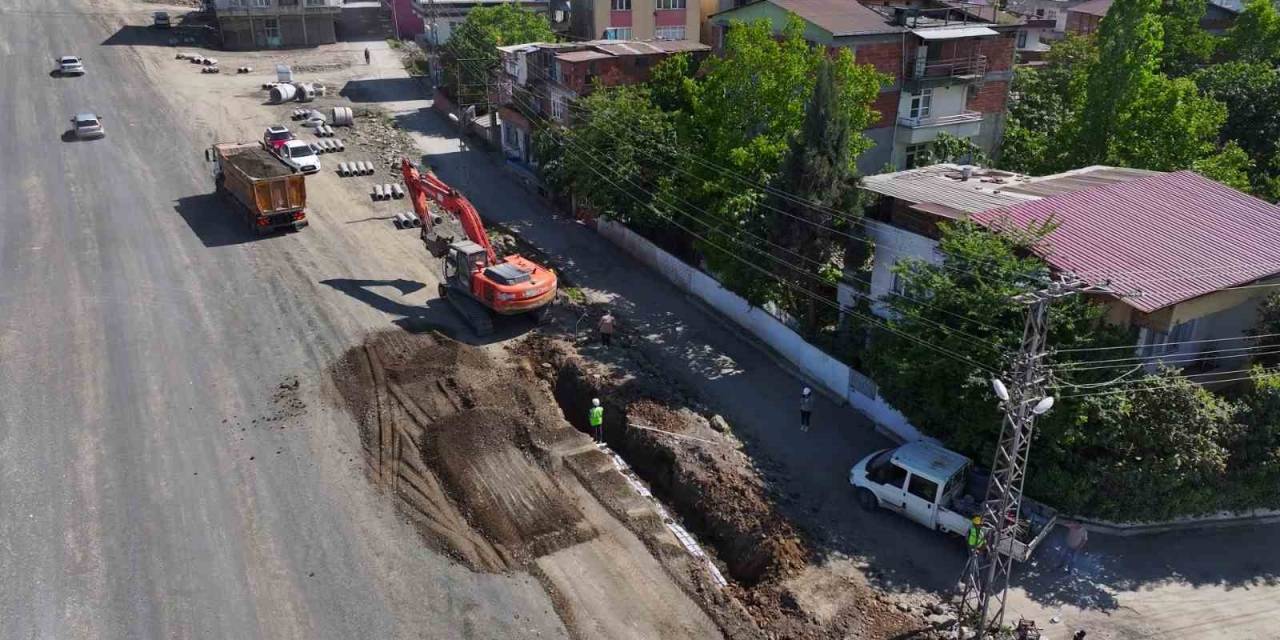 Saski’den Canik’e Yağmur Suyu Hattı