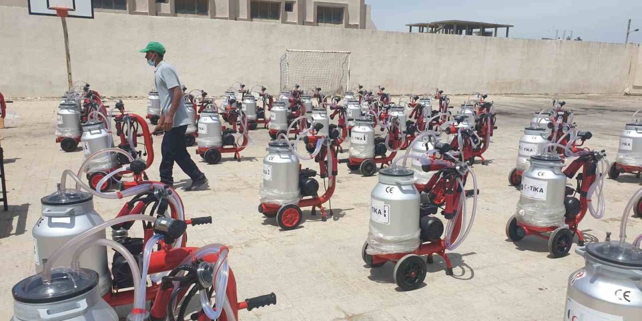 Tika’dan Suriye’de Süt Üreticilerine Destek