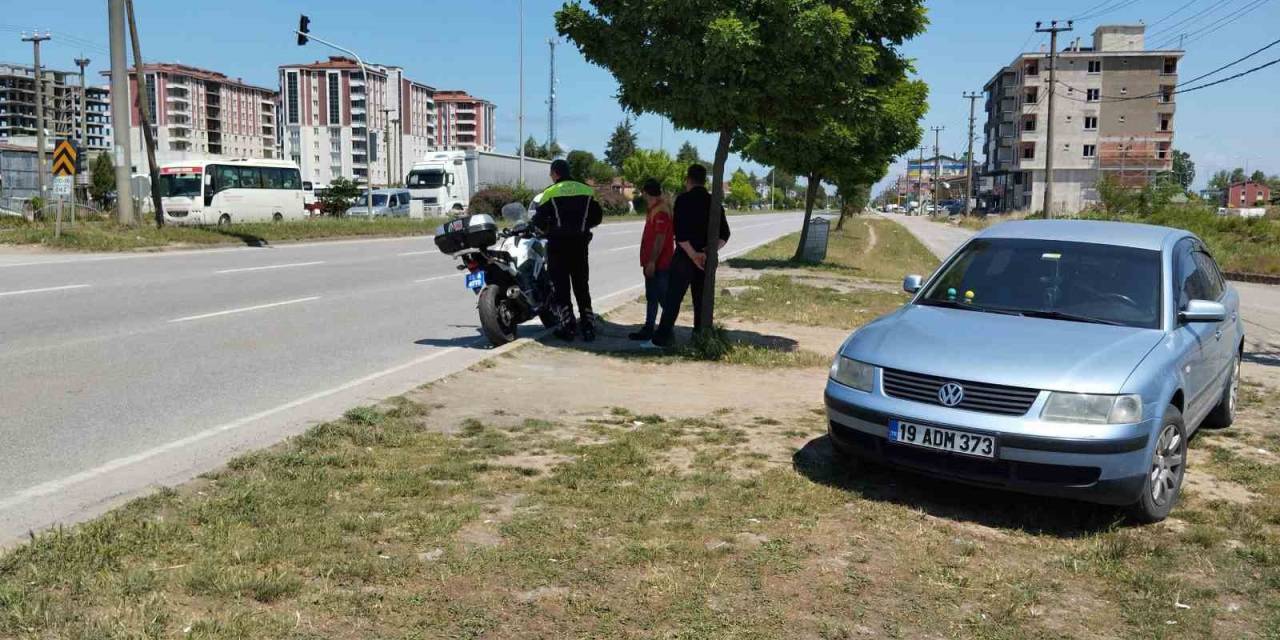 Yola Dökülen Balık Yağı Kazaya Yol Açtı: 1 Yaralı