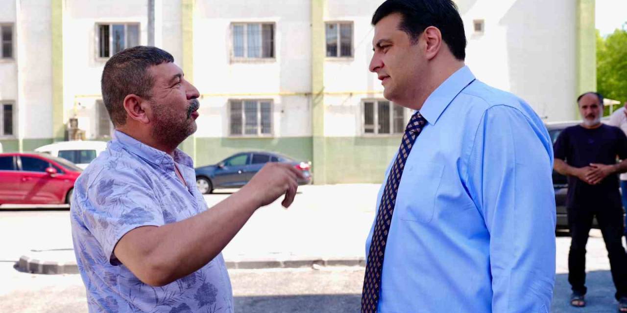 Yılmaz, Karşıyaka Bölgesinde Vatandaşlarla Buluştu