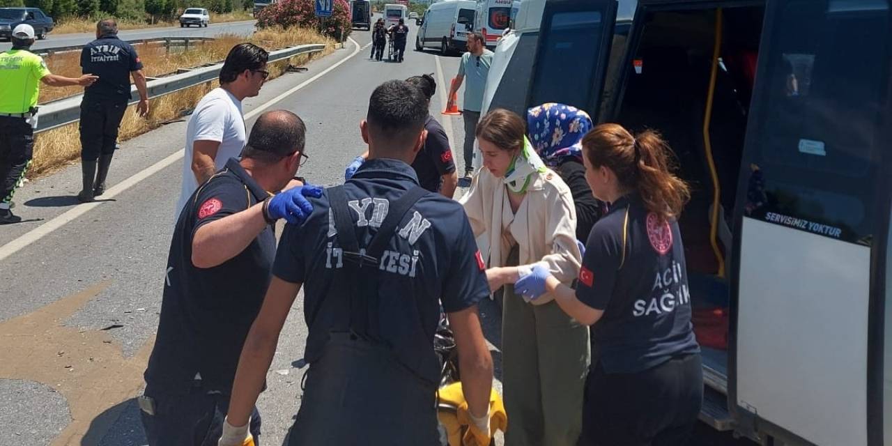 Aydın’da Trafik Kazası: 17 Yaralı