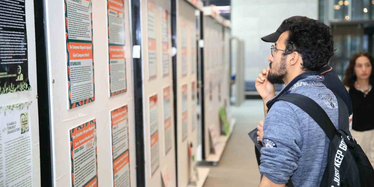 Agü’den Filistin’e Destek Sergisi