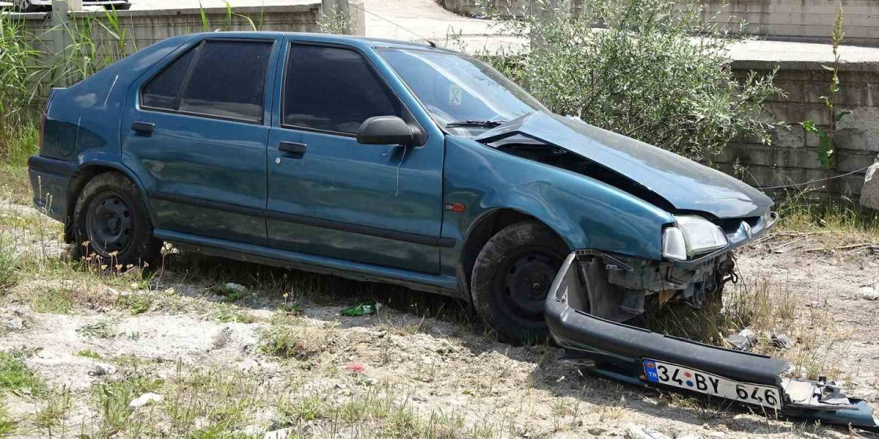 Tavşanlı’da Bir Kişinin Yaralandığı Trafik Kazası Kamerada