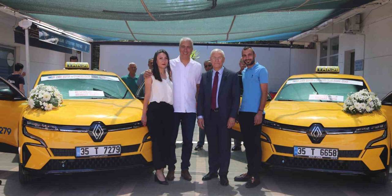 İzmir’de Elektrikli Taksi Dönemi Başladı