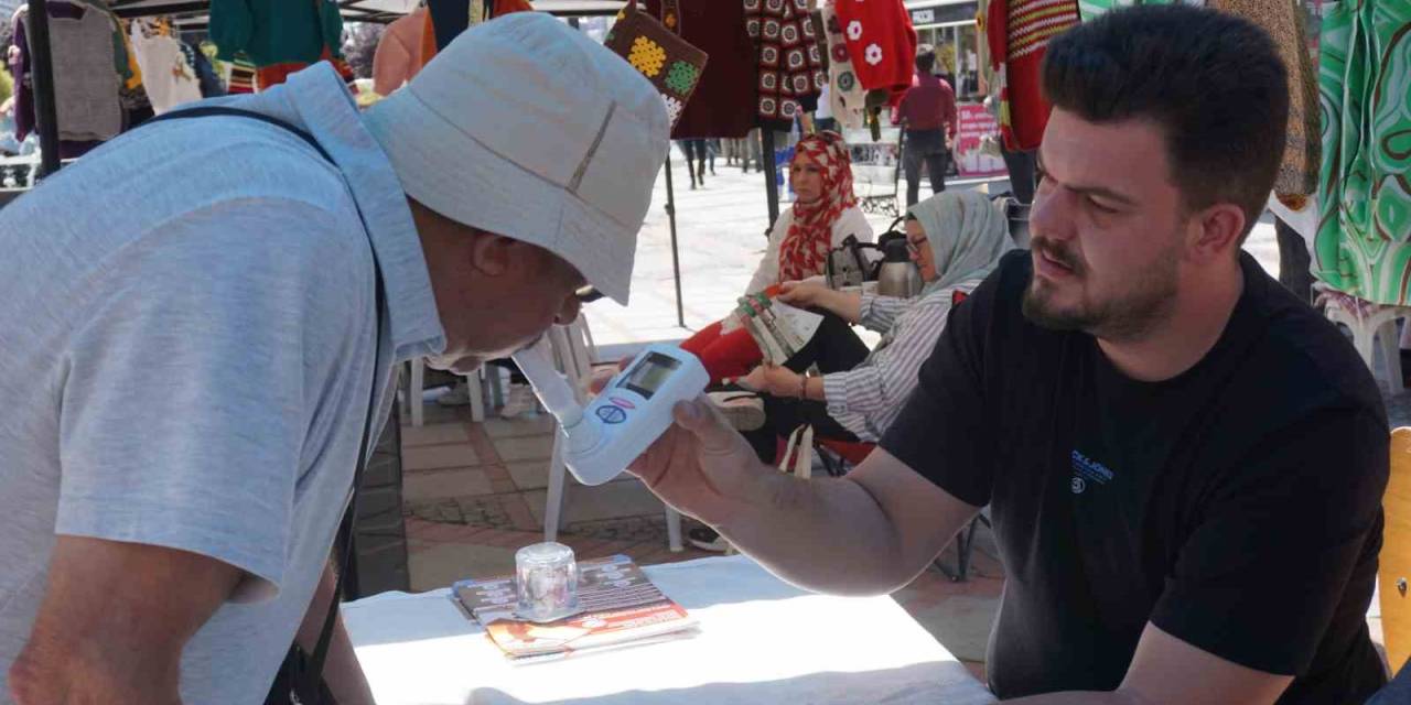 Vatandaşlara Karbonmonoksit Ölçümü Yapıldı
