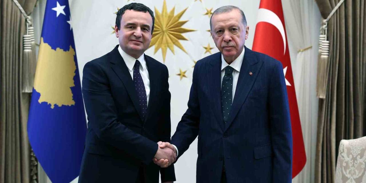 Cumhurbaşkanı Erdoğan, Kosova Başbakanı Kurti’yi Kabul Etti