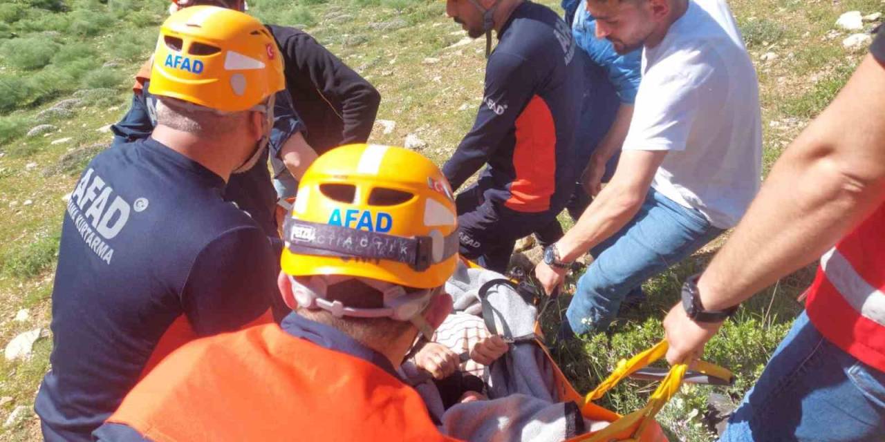 Kayalıklardan Düşerek Mahsur Kalan 2 Kişi Kurtarıldı