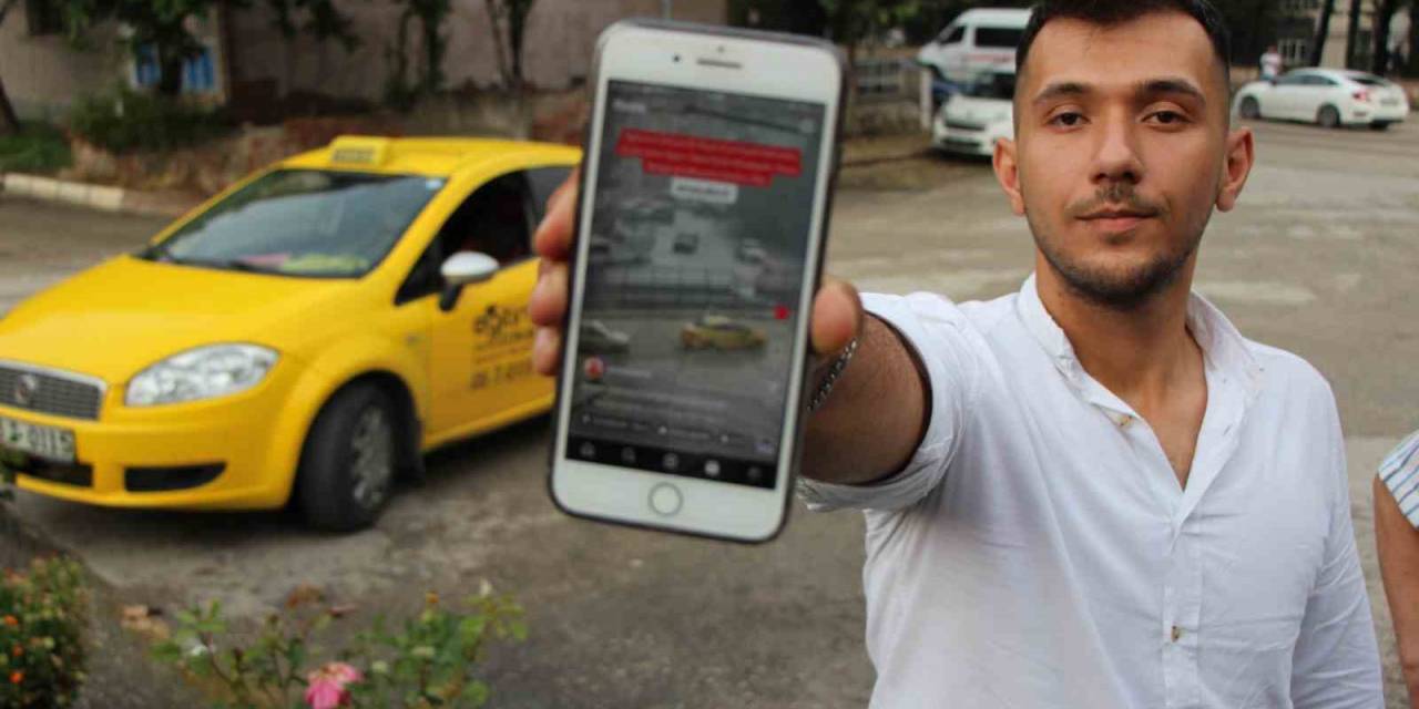 Amasya’da Sele Kapılan Kadını, Taksici Kurtardı: O Anlar Kamerada