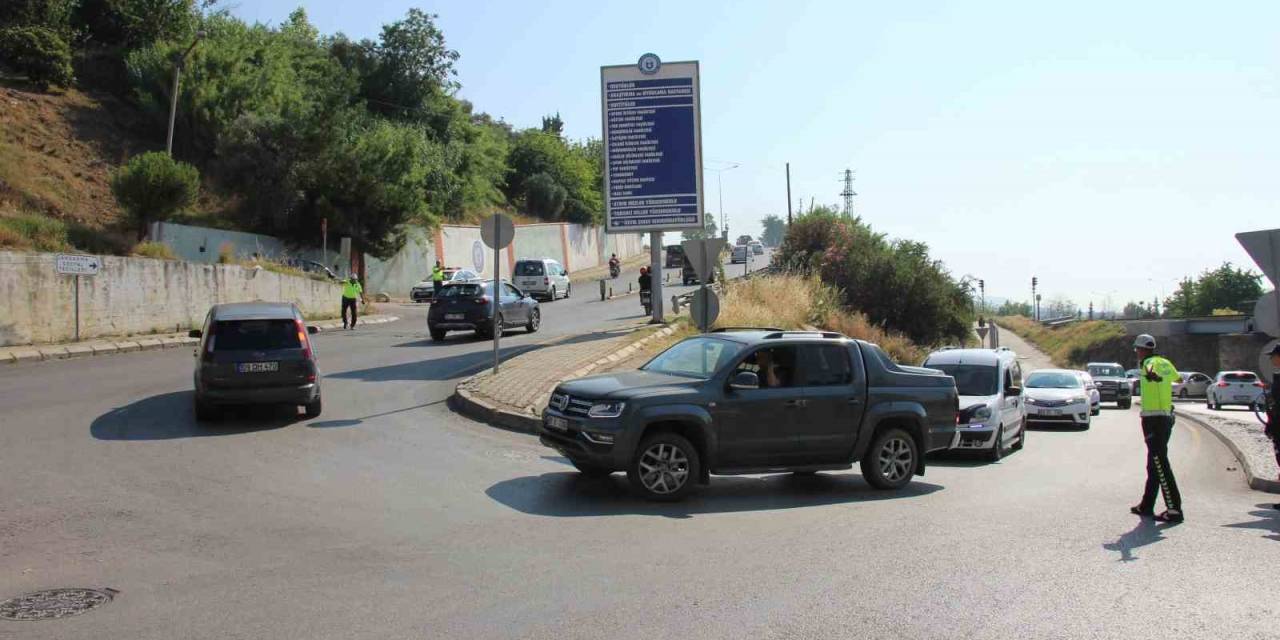 Aydın’da Trafik Ekiplerinden “Lgs” Nöbeti