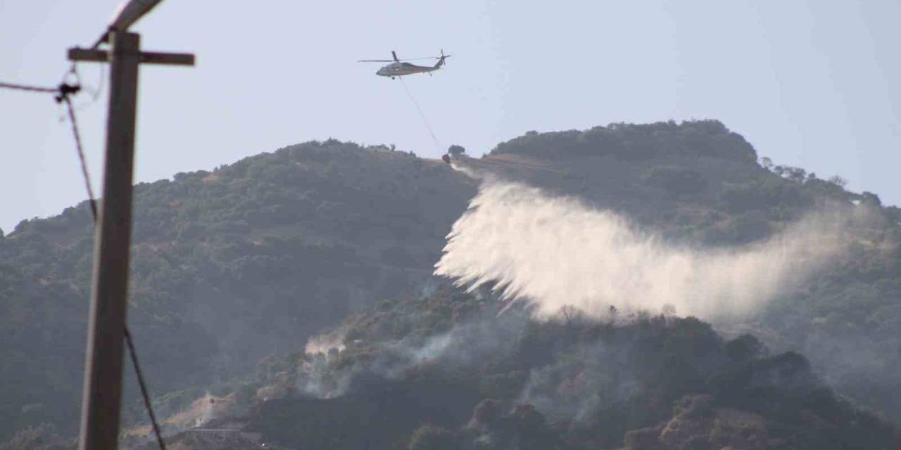 Kaynaktan Çıkan Kıvılcım 50 Dönüm Araziyi Yaktı