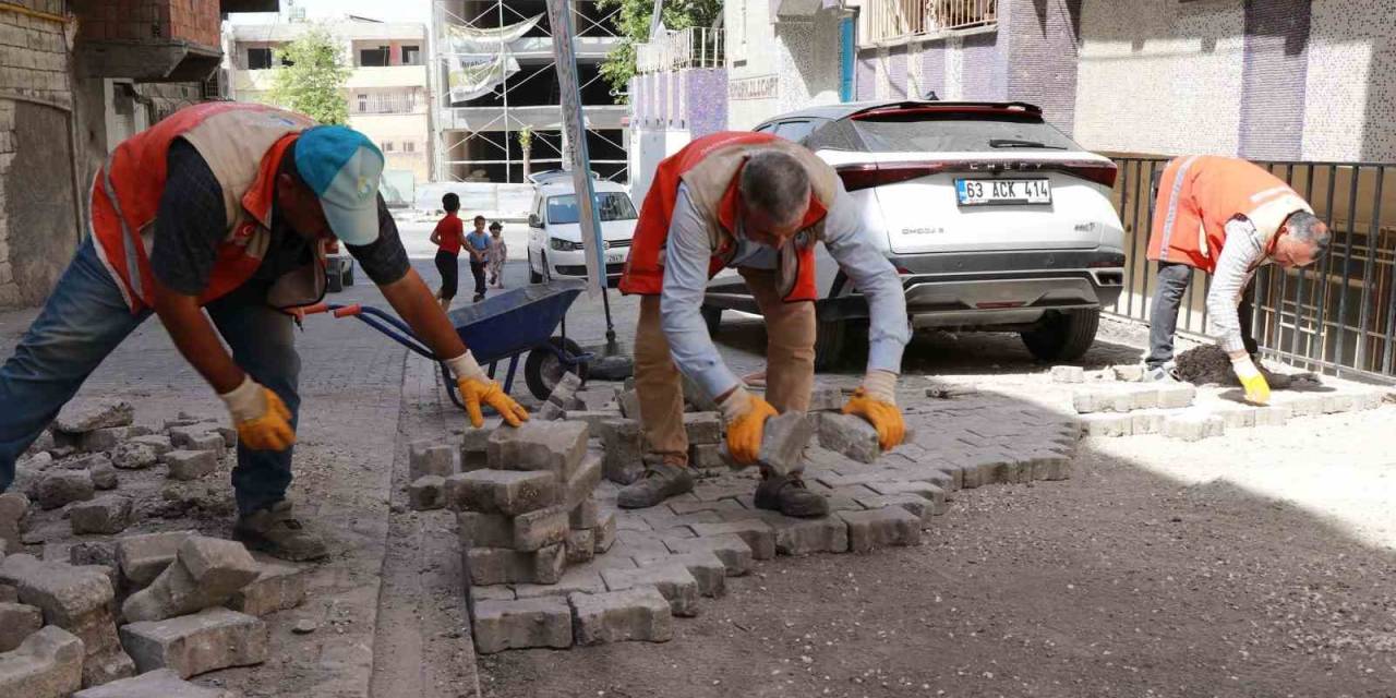 Haliliye’nin 4 Mahallesinde Üstyapı Çalışması