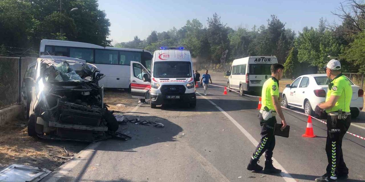 Tekirdağ’da Feci Kaza: 2 Ölü, 10 Yaralı