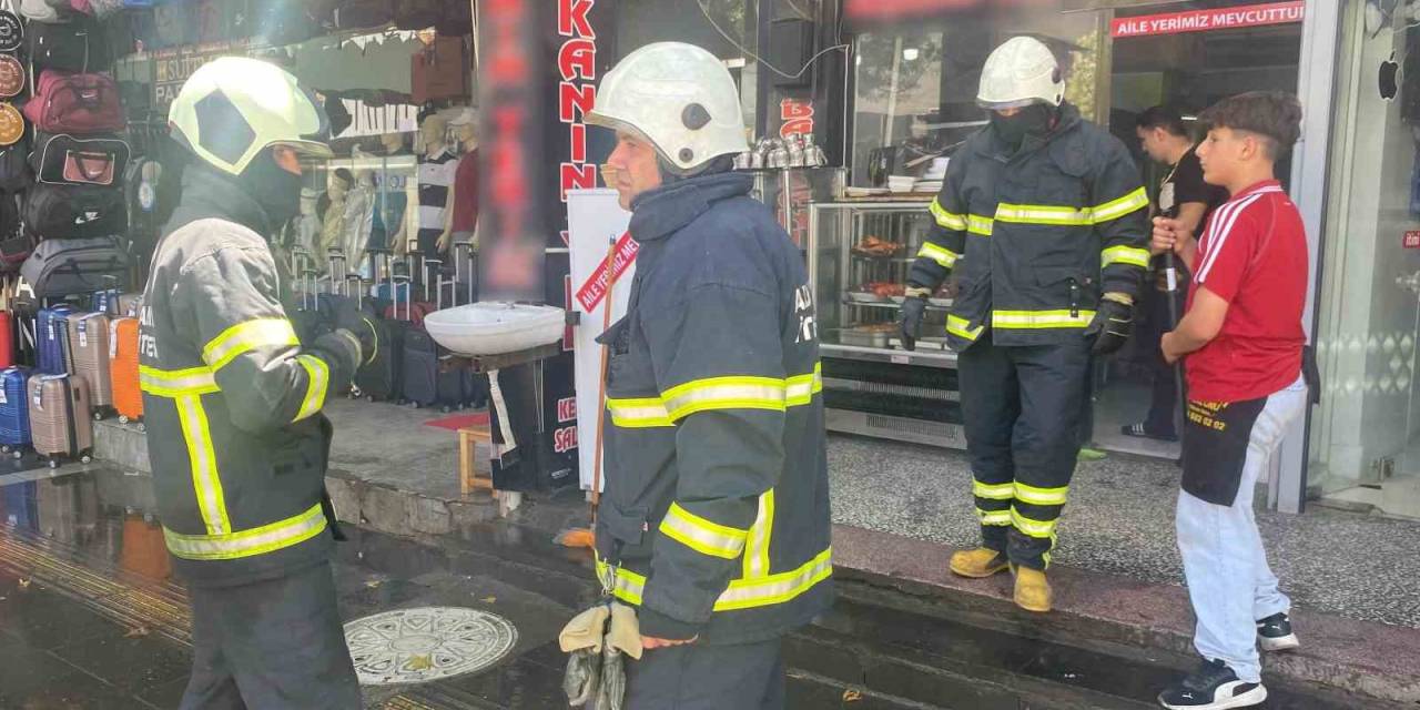 Baca Yangını Korkuttu