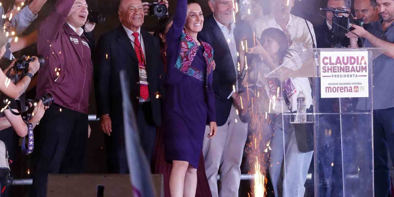 Claudia Sheinbaum, Meksika’nın İlk Kadın Devlet Başkanı Oldu