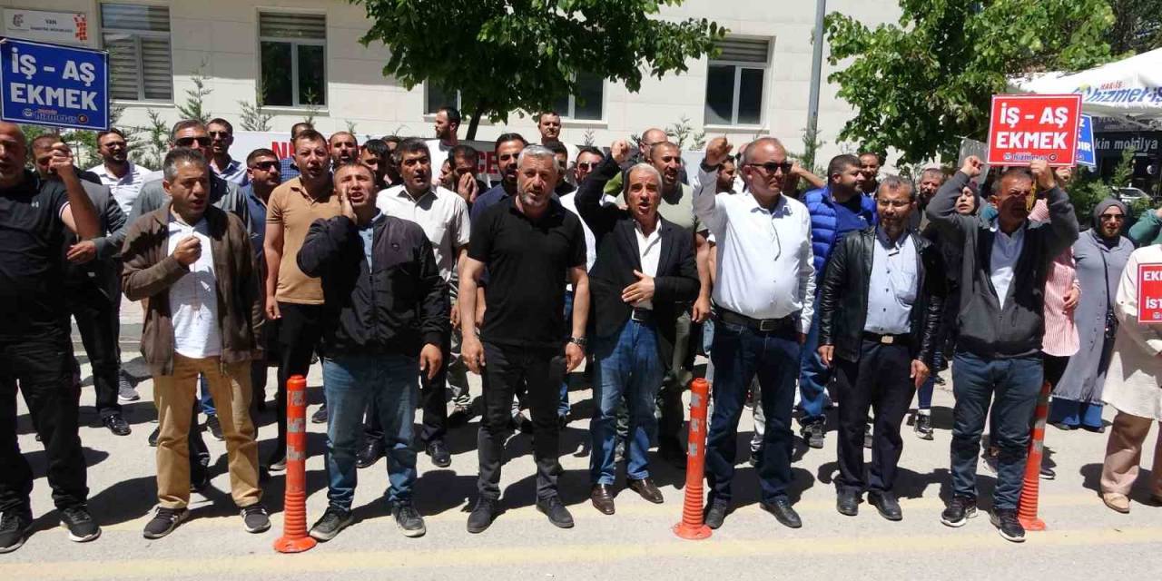 Van’daki İşçilerin Eylemi Bir Aydır Devam Ediyor