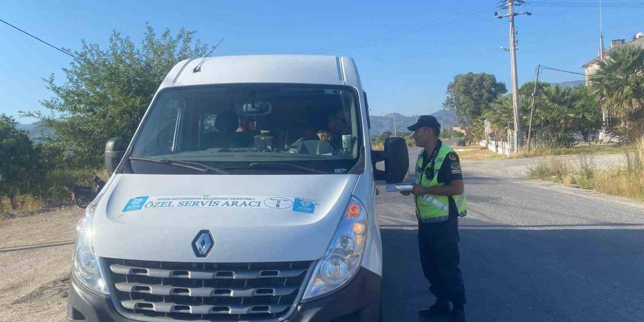 Karpuzlu’da Okul Servisleri Denetlendi