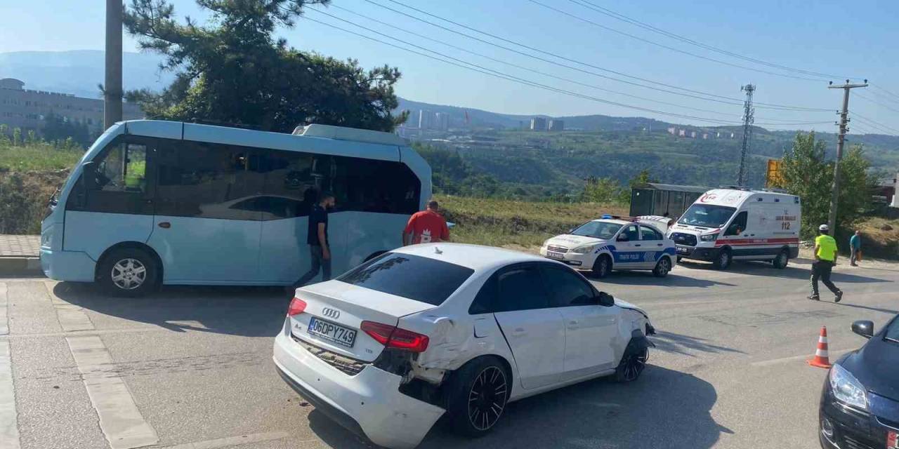 Zincirleme Kaza Kamerada: 1 Yaralı