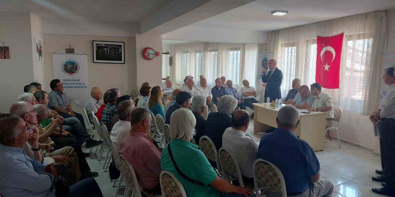 Sivrihisarlılar Derneği Başkanı İsmail Arslan Güven Tazeledi