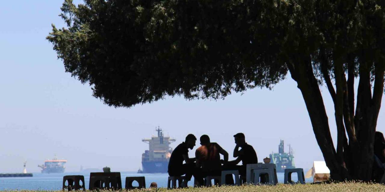 Sıcak Havada "Bici Bici" Yiyerek Serinlediler