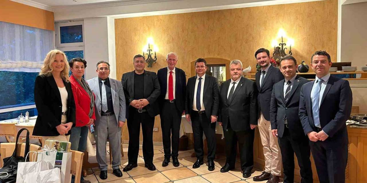 Başkan Aydın’dan Almanya’da Kardeşlik Köprüsü