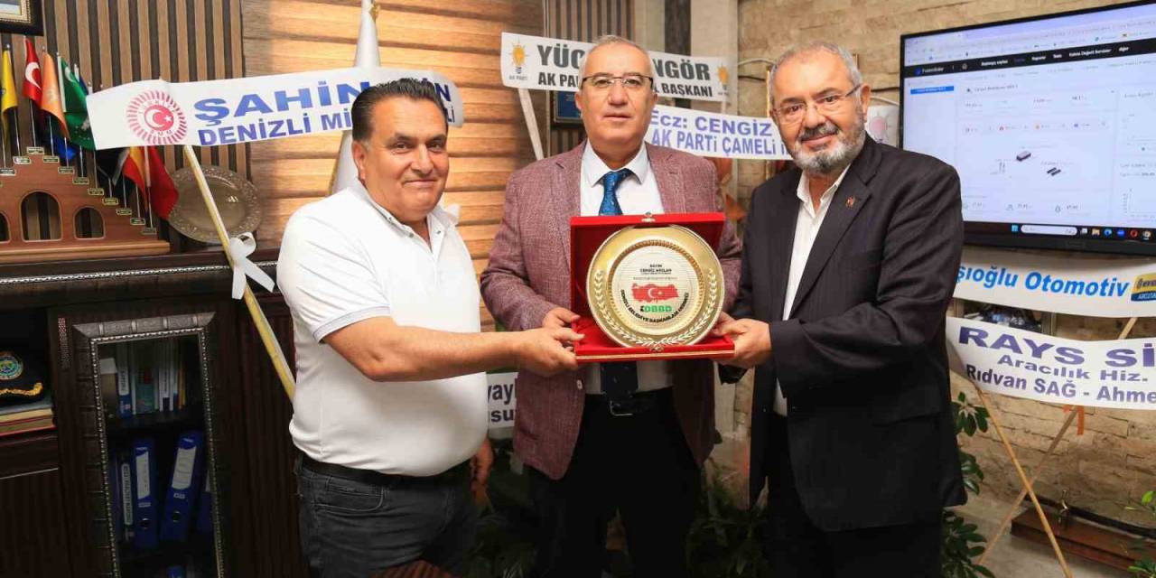 Denizli Belediye Başkanları Derneği’nden Başkan Arslan’a Ziyaret