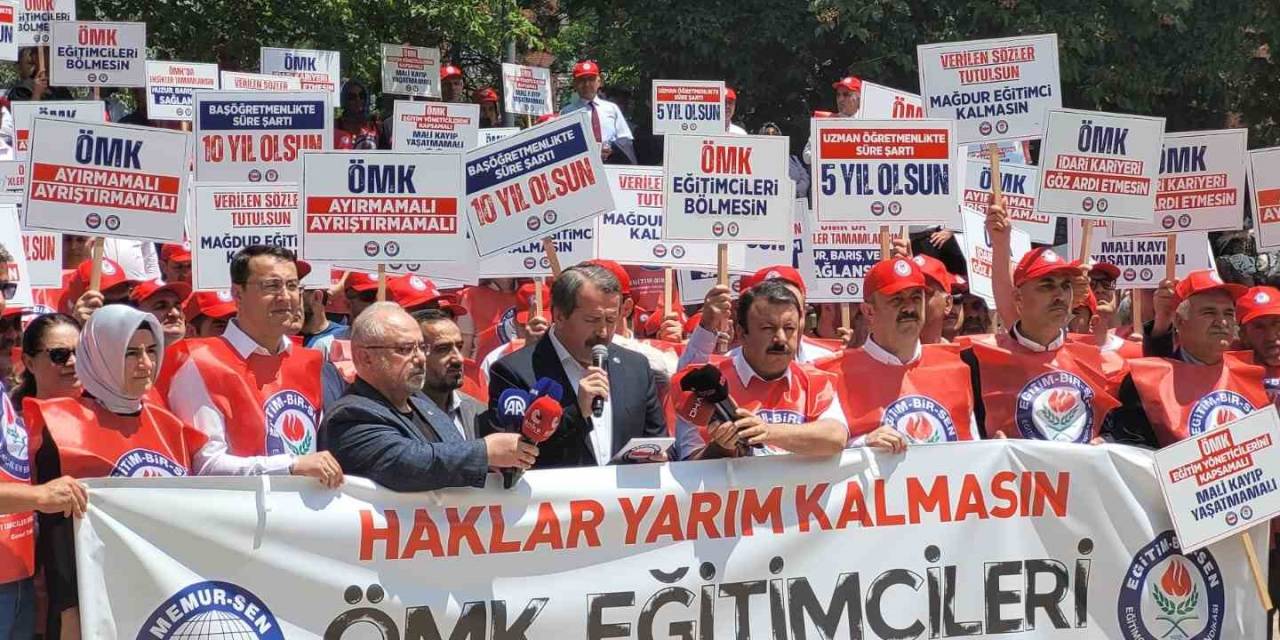 Eğitim-bir-sen Genel Başkanı Yalçın: “Özel Sektördeki Öğretmenler ‘Öğretmenlik Meslek Kanunu’  Kapsamı Dışında Tutulamaz”