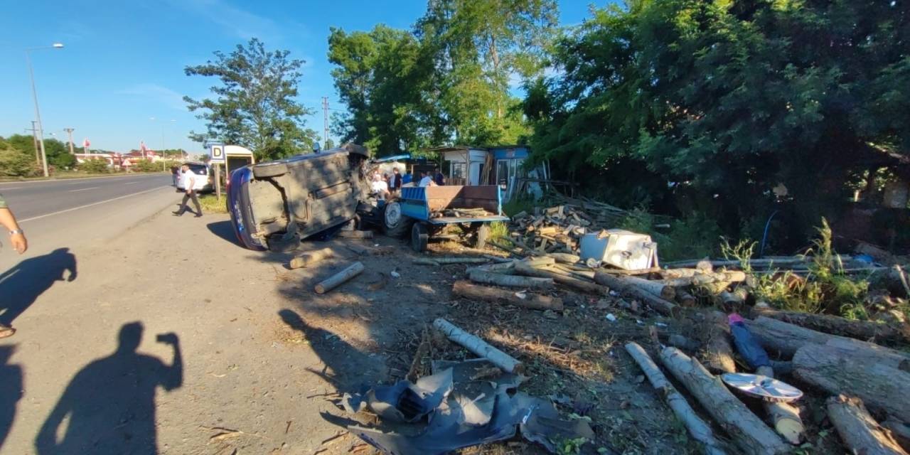 Test Sürüşünde Kaza Yaptı