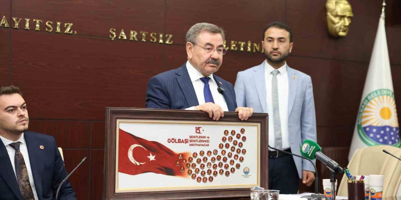 Gölbaşı Belediye Başkanı Odabaşı Meclis Toplantısında Önemli Değerlendirmelerde Bulundu