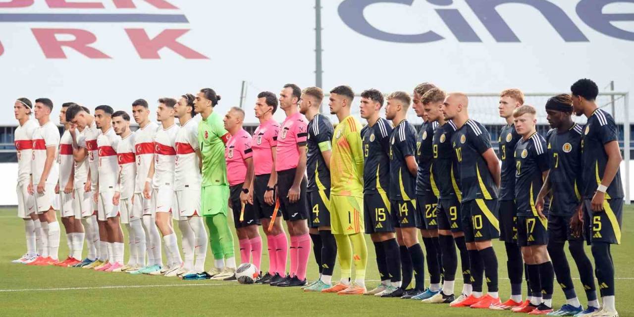 U21 Hazırlık Maçı: Türkiye: 2 - İskoçya: 1