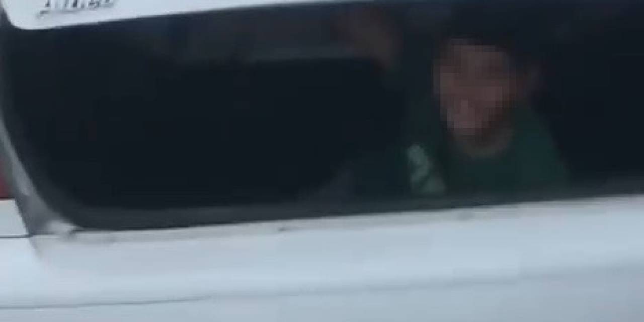 Bagajda Çocuk Taşıyan Sürücüye Ceza