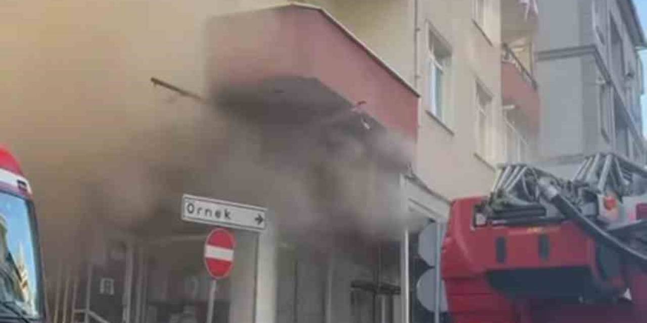 Ataşehir’de İş Yerinde Korkutan Yangın